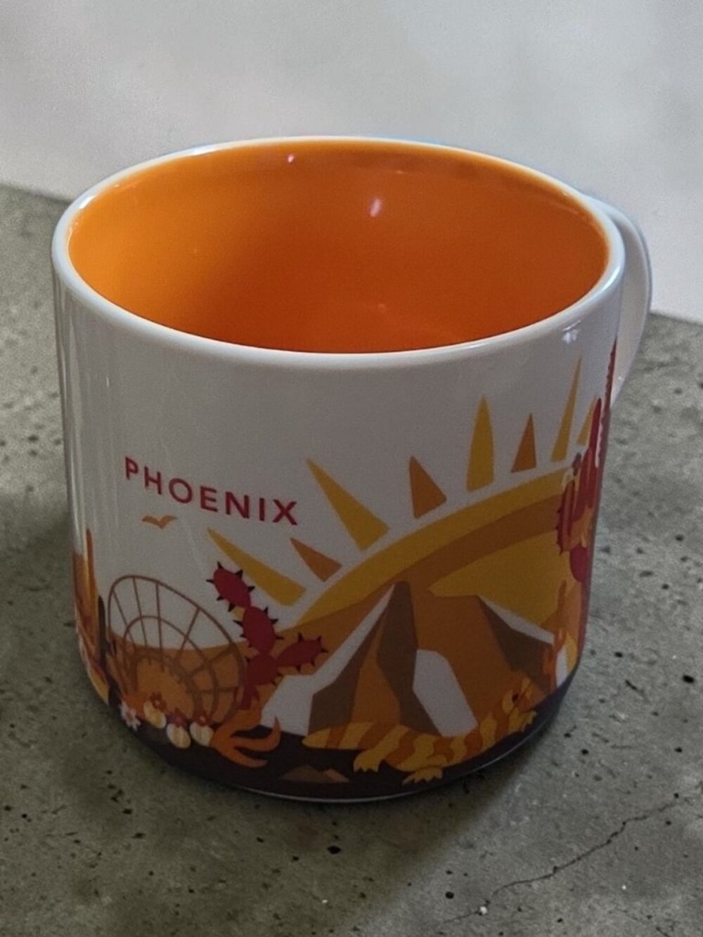 Starbucks Phoenix 14oz You Are Here Collection Mug 2015
